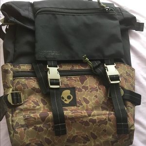 New Skullcandy Trekker Adventure Rucksack in Camo